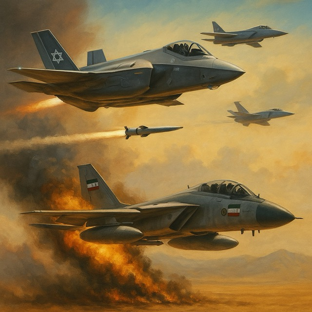 Israel-Iran Aerial War of Attrition: Potential Scenarios