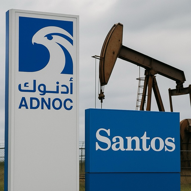 ADNOC Bids $19 Billion to Acquire Santos