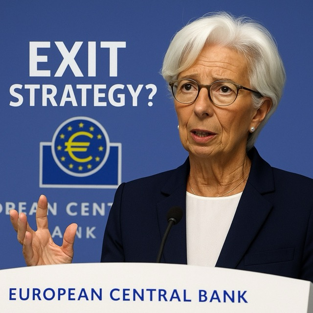 Lagarde’s Exit Strategy: Behind the Curtain at the European Central Bank