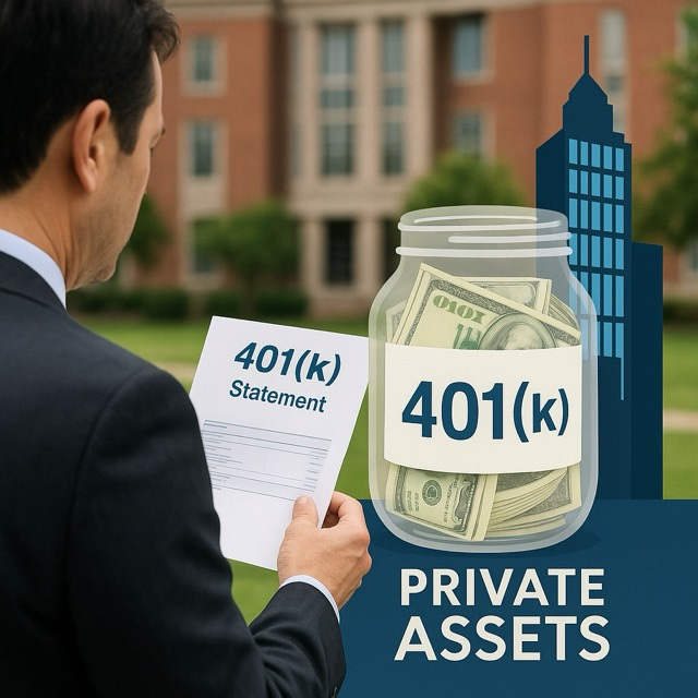Private Assets in Your 401(k): Promise or Peril?