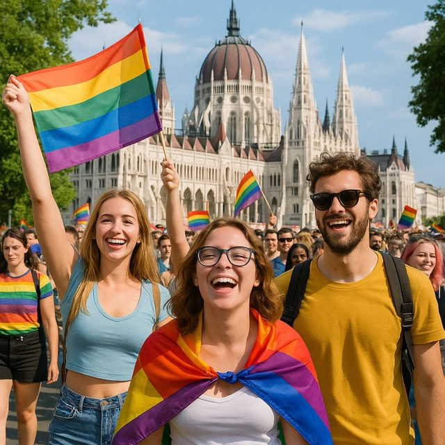 Orbán Steers Clear of Clash with von der Leyen as LGBTQI+ Parade Takes Place in Budapest