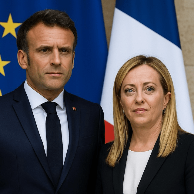 Macron-Meloni Summit Reaffirms Commitment to European&nbsp;Defense