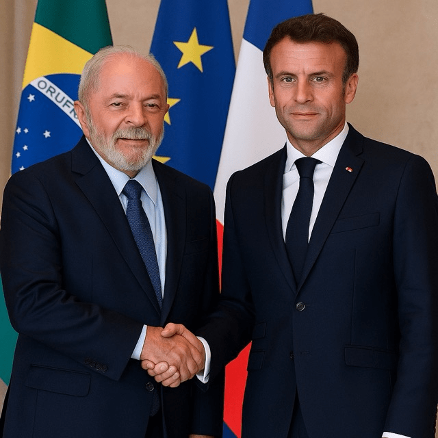 Lula Urges Macron to Finalize EU-MERCOSUR Trade&nbsp;Agreement