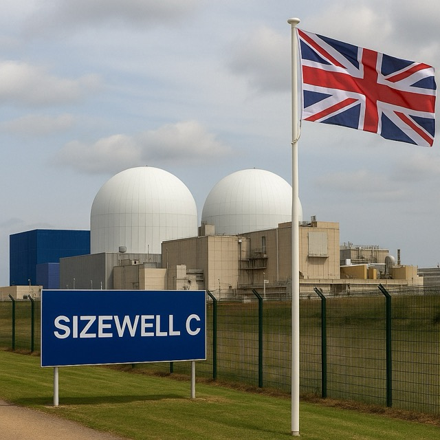 UK Commits £11.5bn to Sizewell C Nuclear Project