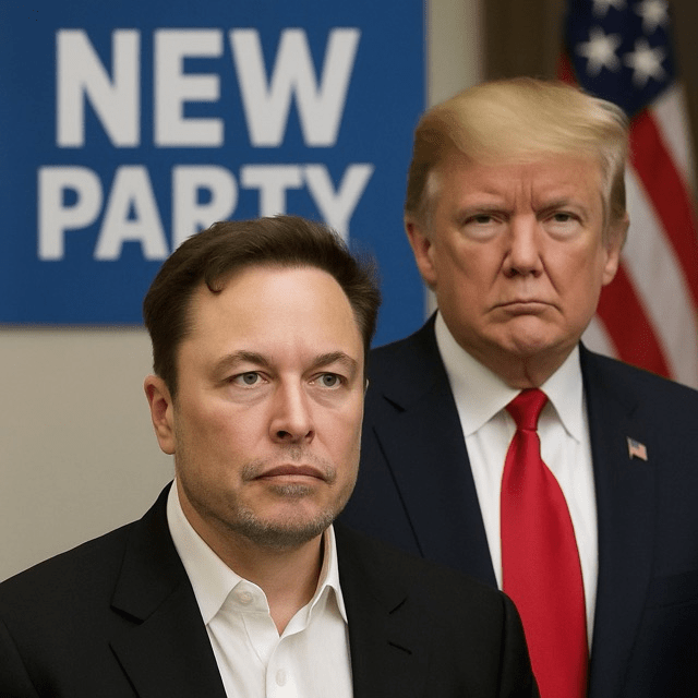 Elon Musk Breaks with Trump, Eyes New Party Ahead of 2026&nbsp;Midterms