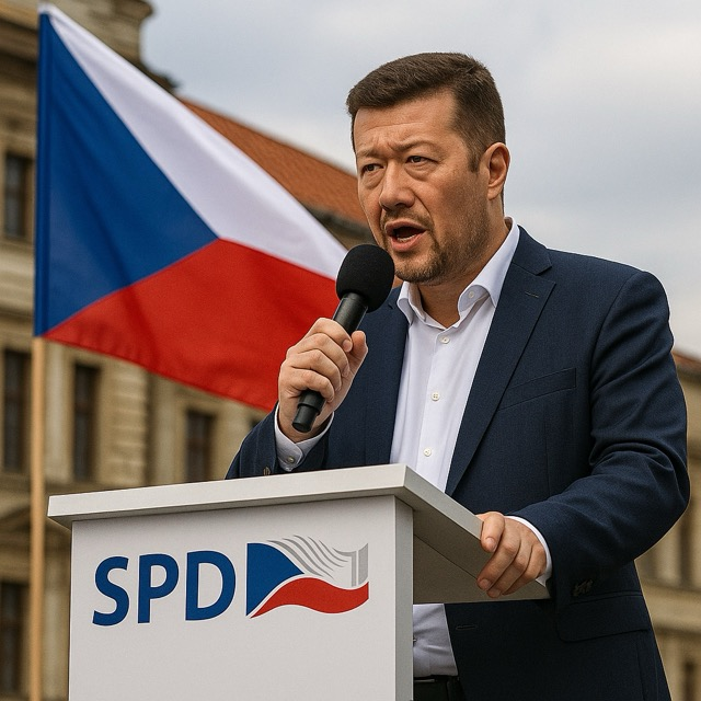 Czech Republic: Okamura’s SPD Surges Ahead of October Elections