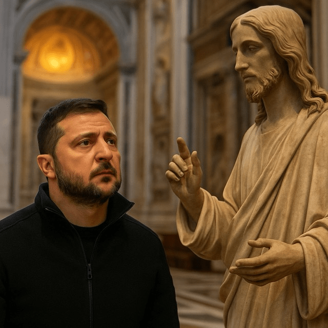 Zelensky Turns to the Vatican: ‘When the World Abandons Me, I Turn to the Good&nbsp;Lord’
