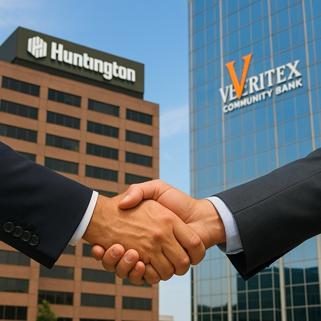 Huntington National to Acquire Veritex Bank in $1.9B Deal