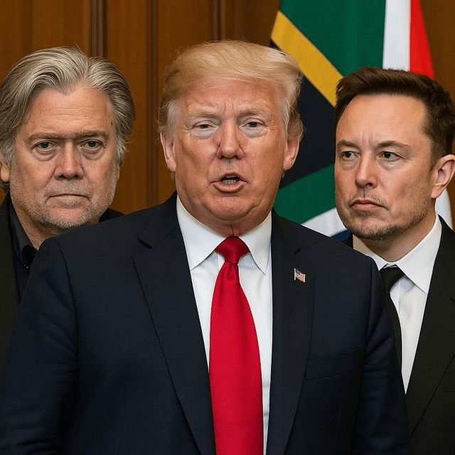 Bannon Urges Trump to Deport Elon Musk to South&nbsp;Africa