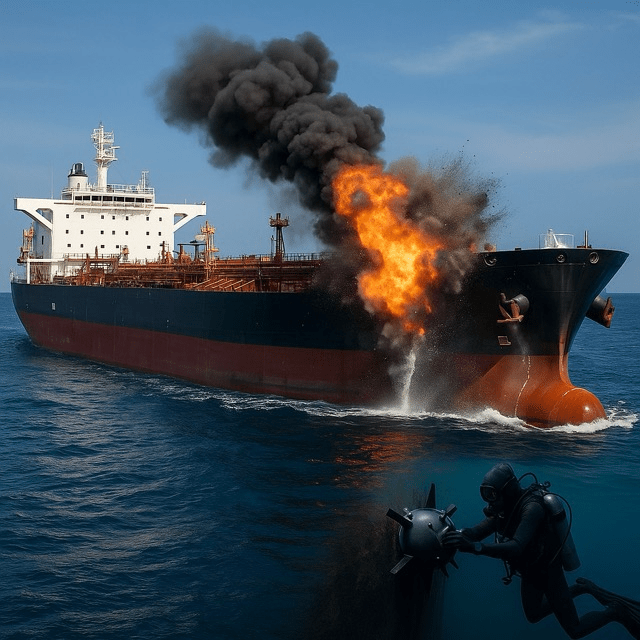 Shadow War at Sea: Limpet Mine Attacks Raise Fears of State-Sponsored&nbsp;Sabotage