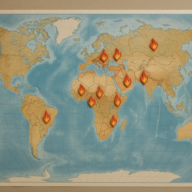 Beyond Ukraine and the Middle East: 56 Conflicts Burning Across the Globe