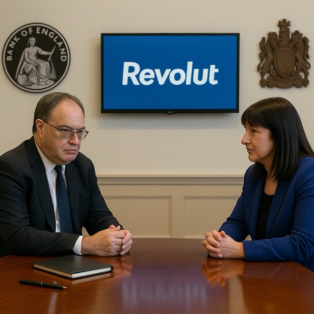 Regulatory Rift: Bailey Blocks Reeves’ Meeting with Revolut