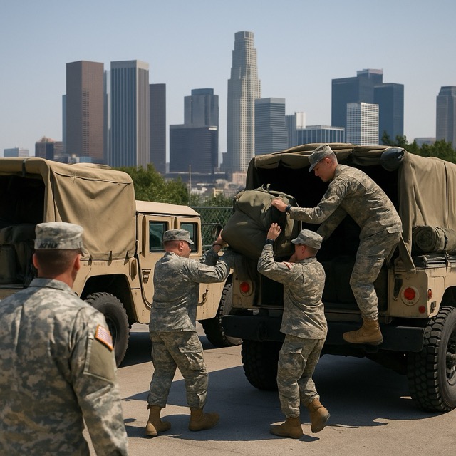 2,000 US National Guard Troops to Withdraw from Los&nbsp;Angeles