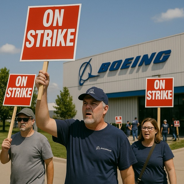 Boeing Defence Workers Set to Strike: Thousands Prepare for Nationwide&nbsp;Walkout
