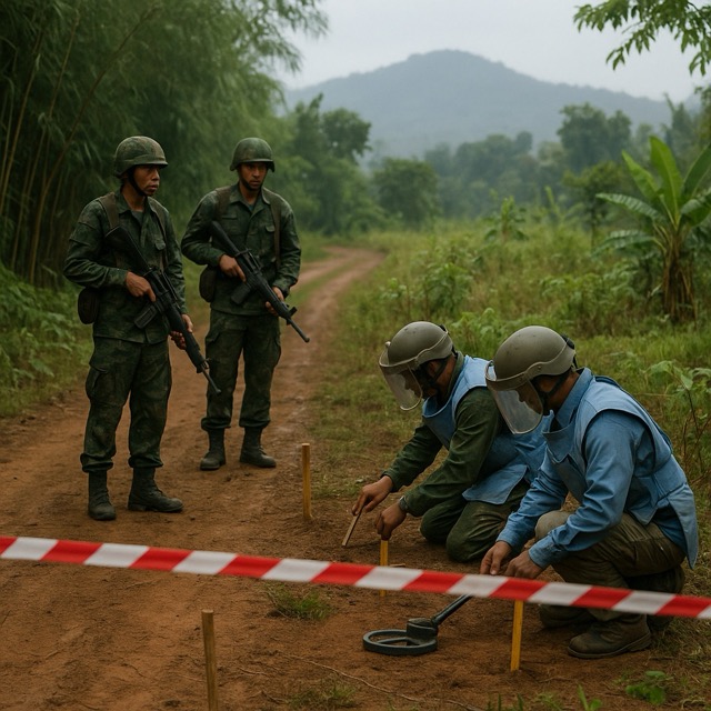 After the Guns Fall Silent: Mines, Mistrust and a Fragile Peace on the Thai–Cambodian Border