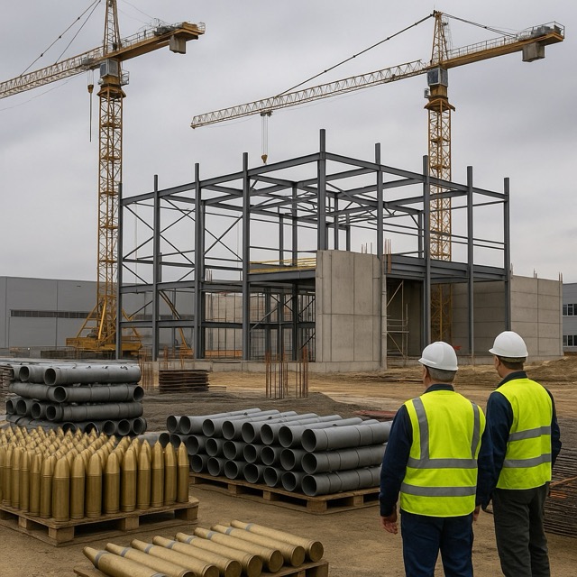 Concrete and Steel: Europe’s Arms Industry Shifts to a War Footing