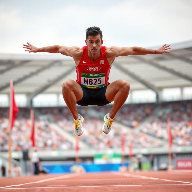 A Leap into History: Jonathan Edwards’ Record-Setting Triple Jump 