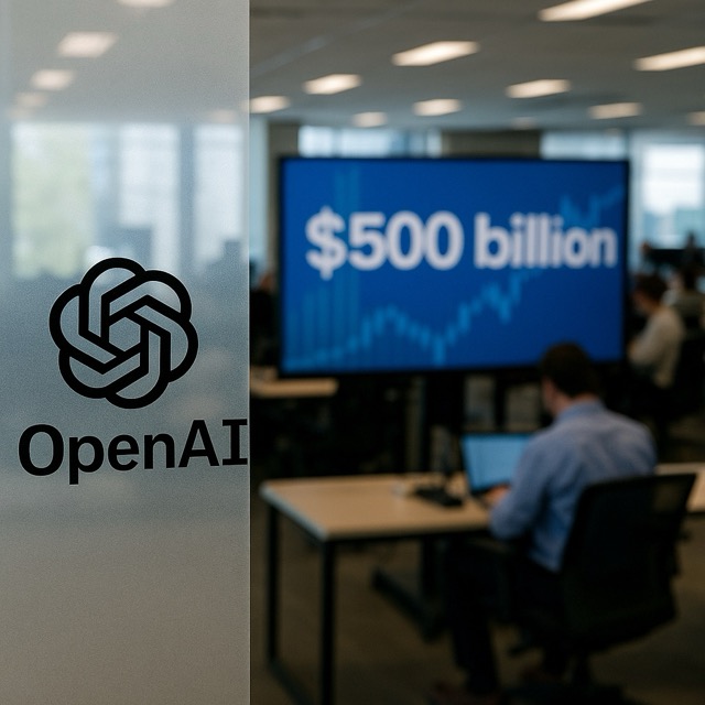 OpenAI in Talks for $500bn Valuation, Set to Overtake SpaceX