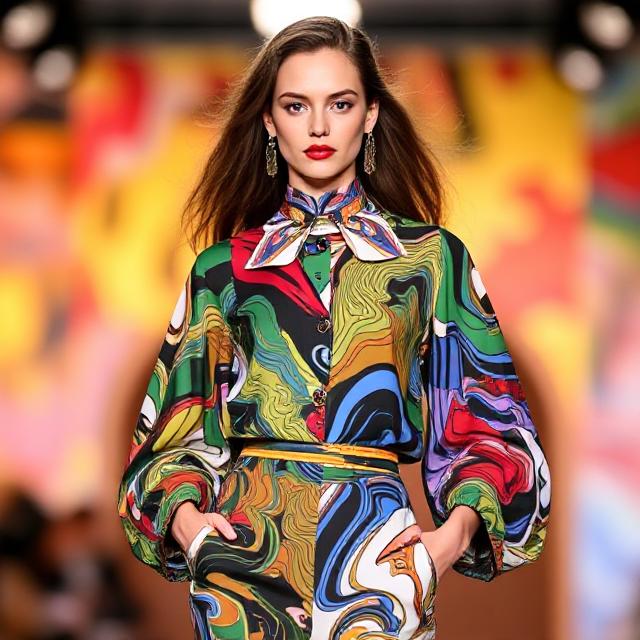 The Return of Pucci: Vibrant Prints Make a Fashion Statement 