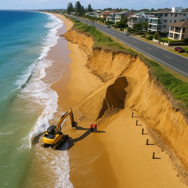 Sand Shortage Hampers Coastal Defences as Shorelines Erode