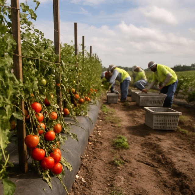 Trump’s 17% Tomato Tariff Puts Florida’s Fields Back in the Spotlight
