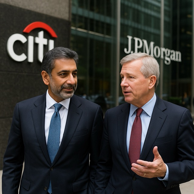 Citi’s Big Bet: Raghavan Lures JPMorgan Veterans in Bold Hiring&nbsp;Push