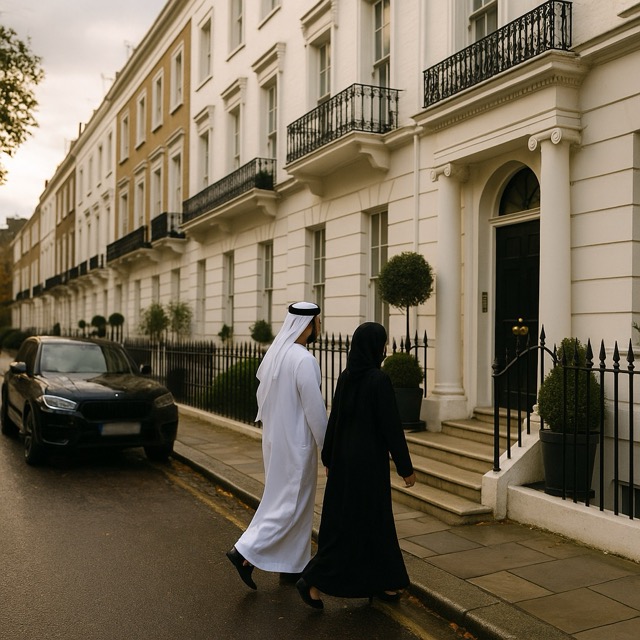 Gulf Money Meets Georgian Brick
