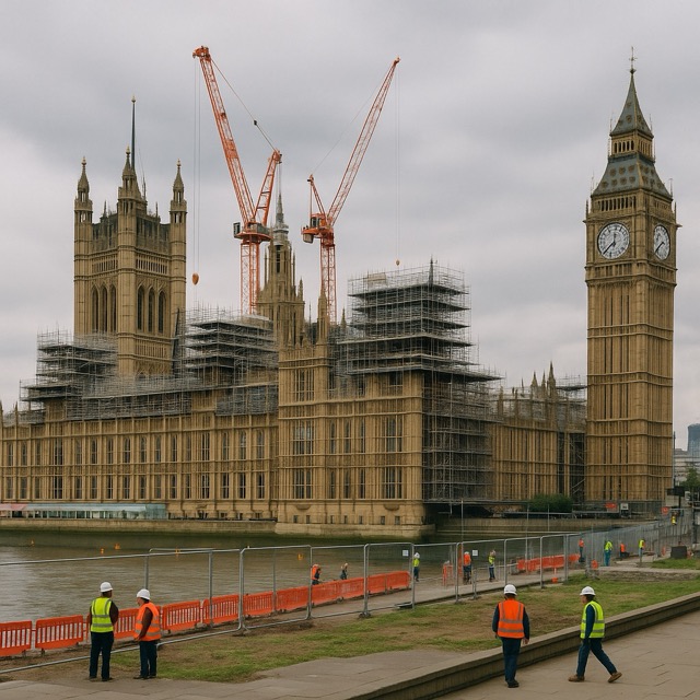 Westminster’s £10bn Makeover Risks Becoming a Money&nbsp;Pit