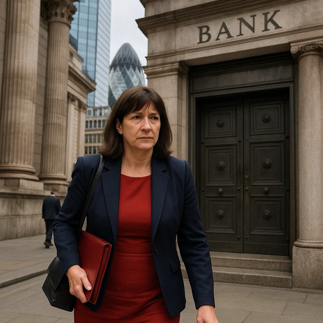 City of London on Edge as Reeves Eyes Banks to Plug £20bn Fiscal Gap