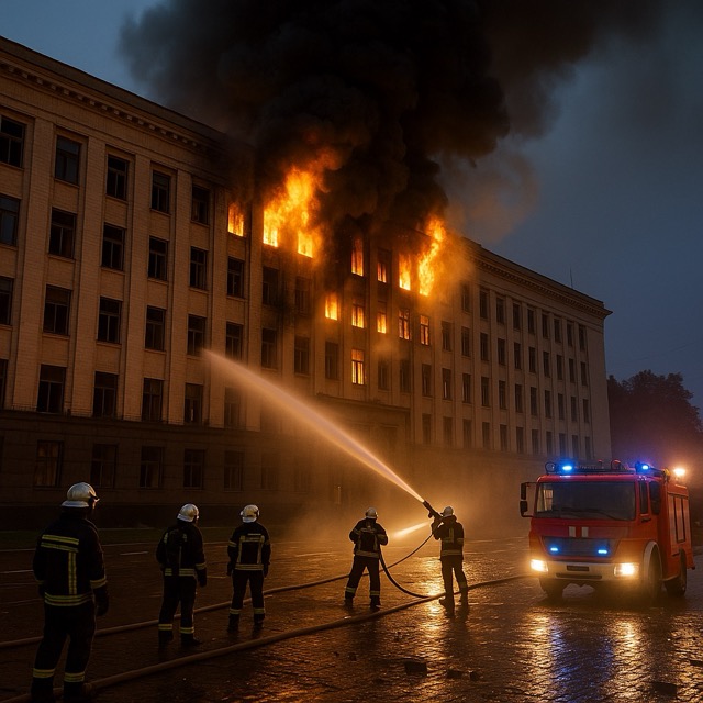 Trump Sets Stage for ‘Phase Two’ Sanctions on Russia as Kyiv’s Government Quarter&nbsp;Burns