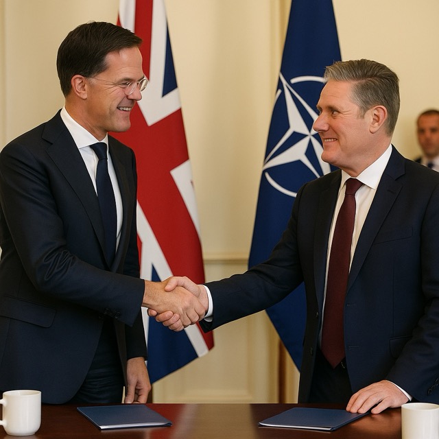 Rutte in Downing Street: NATO Chief Presses Europe’s Defence as Starmer Sets a New&nbsp;Course