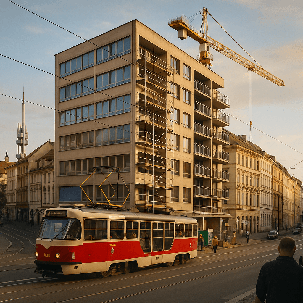 No Vacancy: Prague Turns Offices and Hotels into&nbsp;Homes