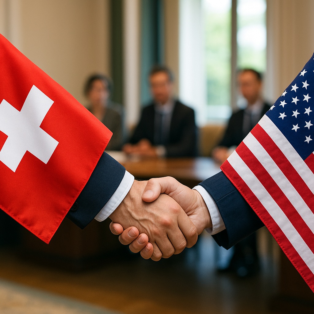 Early Optimism in Swiss–US Trade Talks Signals Europe in the&nbsp;Crosshairs