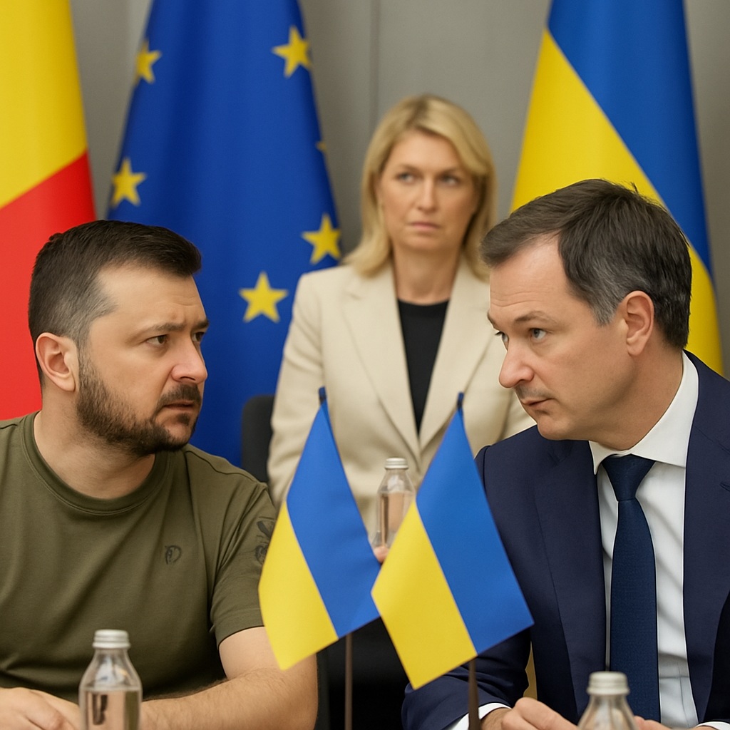 Belgium Weighs EU Pressure Over €140 Billion Reparations Loan for&nbsp;Ukraine