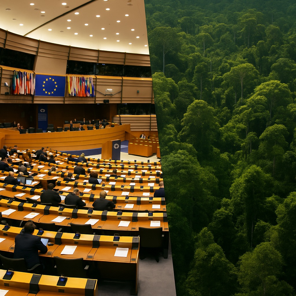 Centrist Majority in European Parliament Splits Over Deforestation Import Regulation