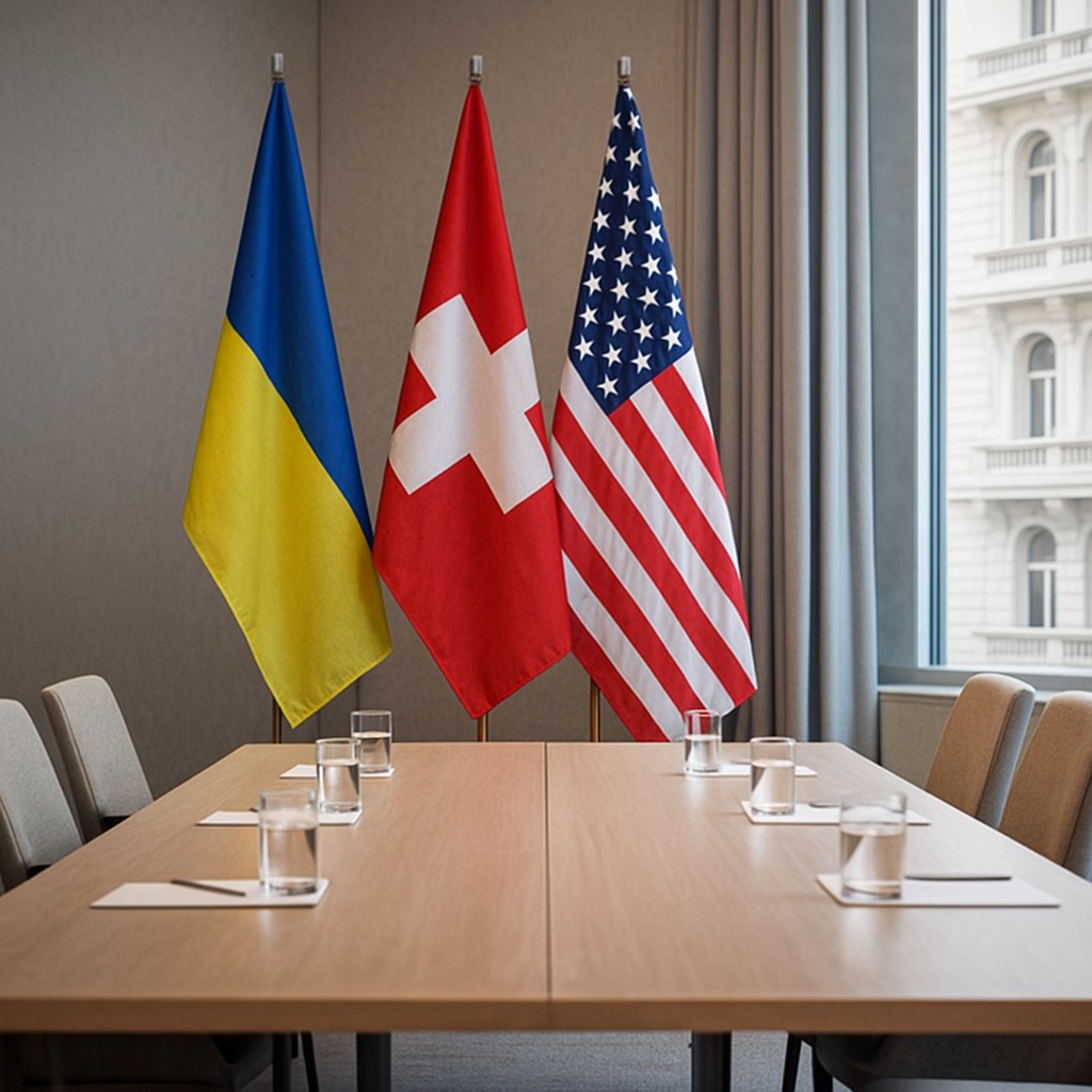 Ukraine Meets U.S. in Switzerland as Europe Pushes for Role in War‑End&nbsp;Talks