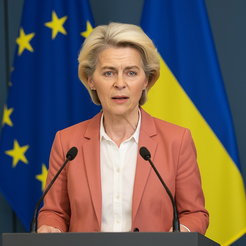 Von der Leyen Warns Against ‘Carving Up’ Ukraine as EU Weighs Peace&nbsp;Proposals