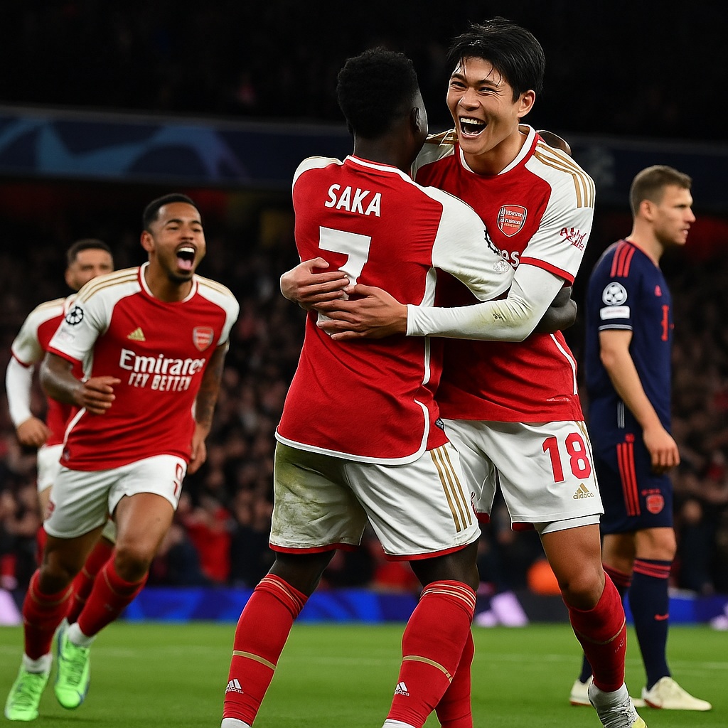 Arsenal Stuns Bayern Munich in Champions League&nbsp;Thriller