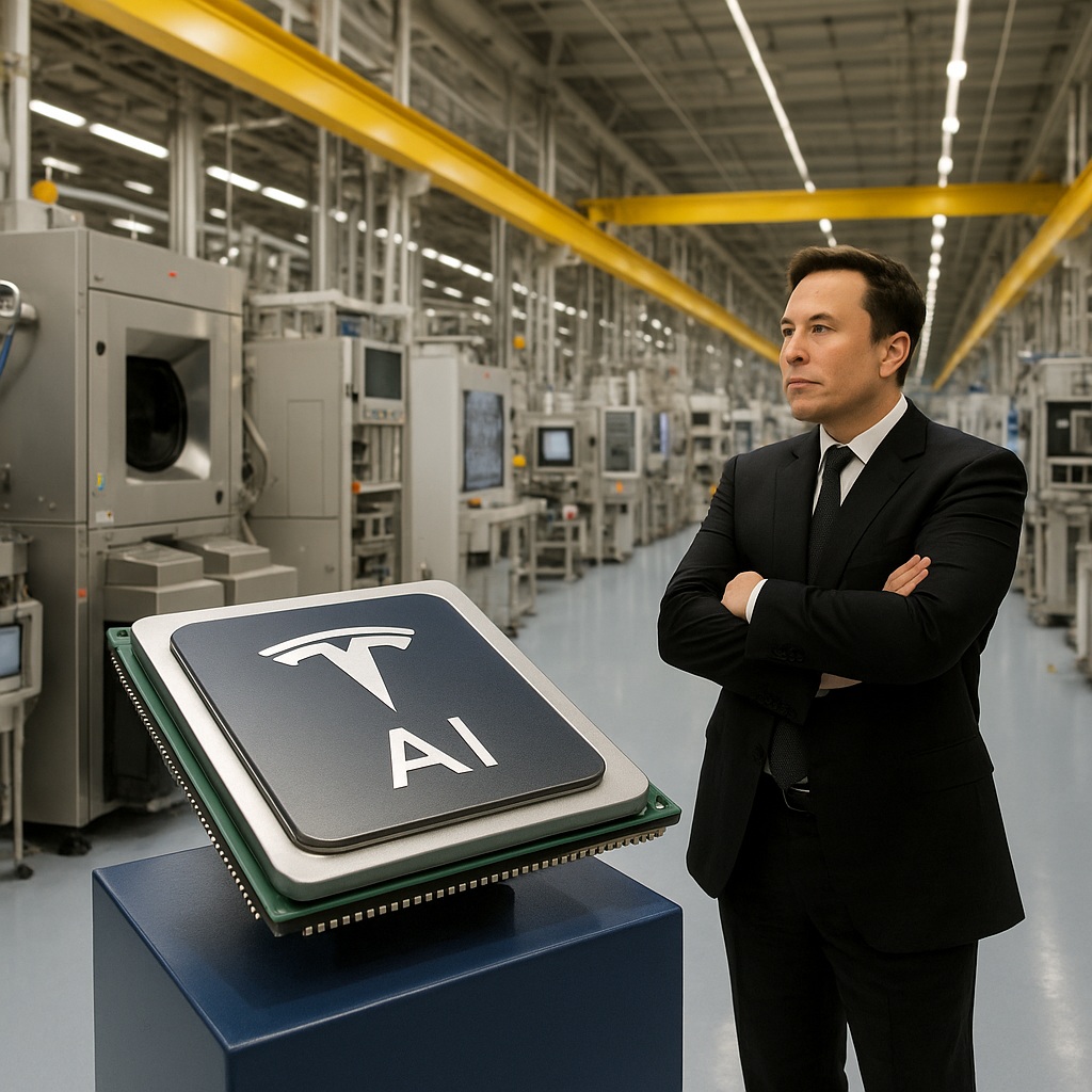 Silicon Ambitions: Tesla’s Leap Toward a Mega AI-Chip&nbsp;Fab