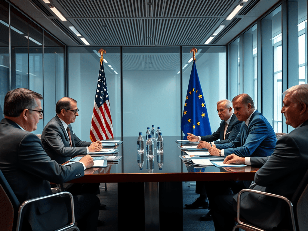 Washington Leverages Tariff Relief to Push the EU into Soothing Big Tech&nbsp;Rules