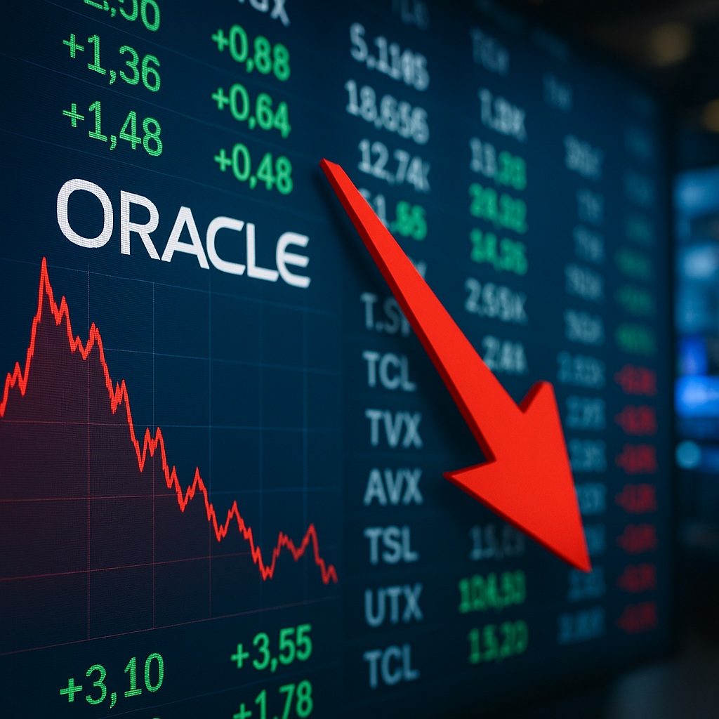 Tech Stocks Teeter as Oracle Rekindles AI Bubble&nbsp;Fears