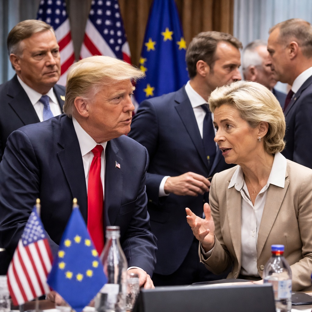 EU Leaders Adapt to a New U.S. Reality After a Turbulent Trump&nbsp;Year