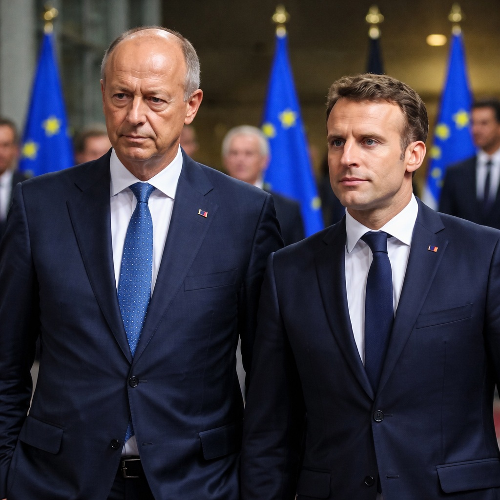 Merz Aims to Eclipse Macron as Europe’s Leading&nbsp;Voice