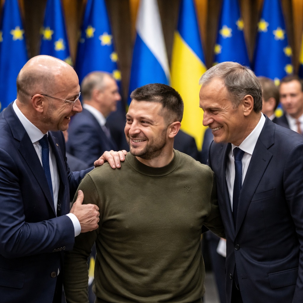 EU Unity Tested as Zelenskyy Presses for Use of Frozen Russian&nbsp;Assets