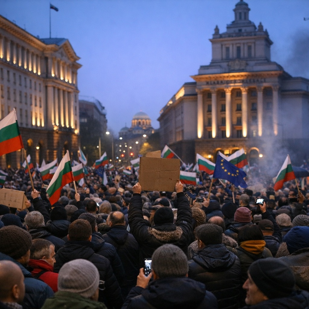 Bulgarians Protest Graft, Demand Fair Elections Amid Political&nbsp;Turmoil