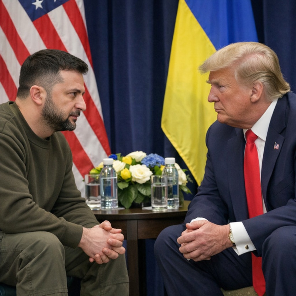 Zelenskiy and Trump Open High-Stakes Talks on Ukraine’s Security and&nbsp;Territory