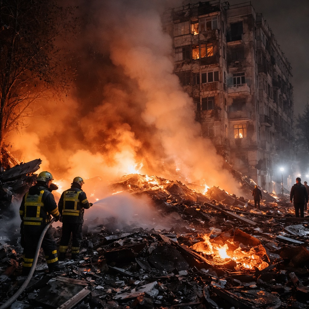 Missiles Over Kyiv as Diplomacy&nbsp;Nears