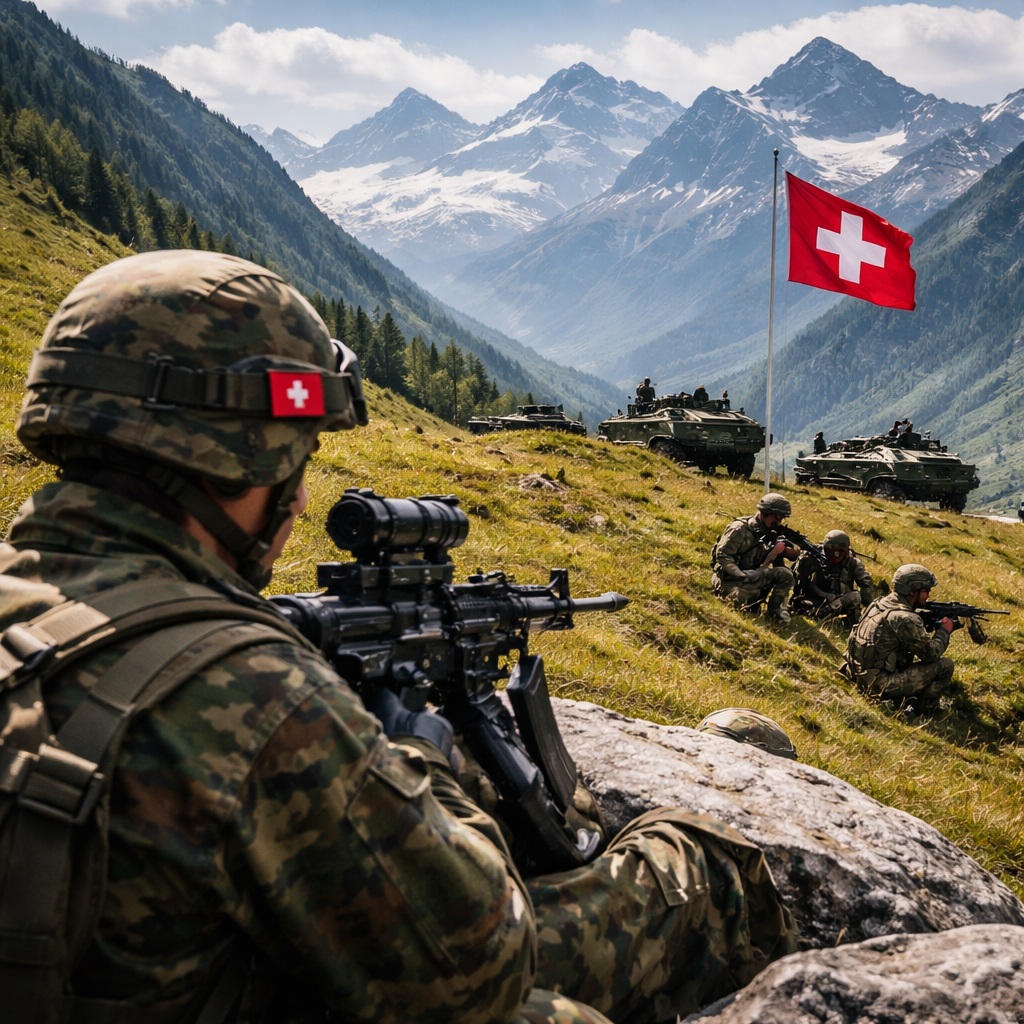 Switzerland’s Army Chief Sounds Alarm on Limits of National&nbsp;Defense