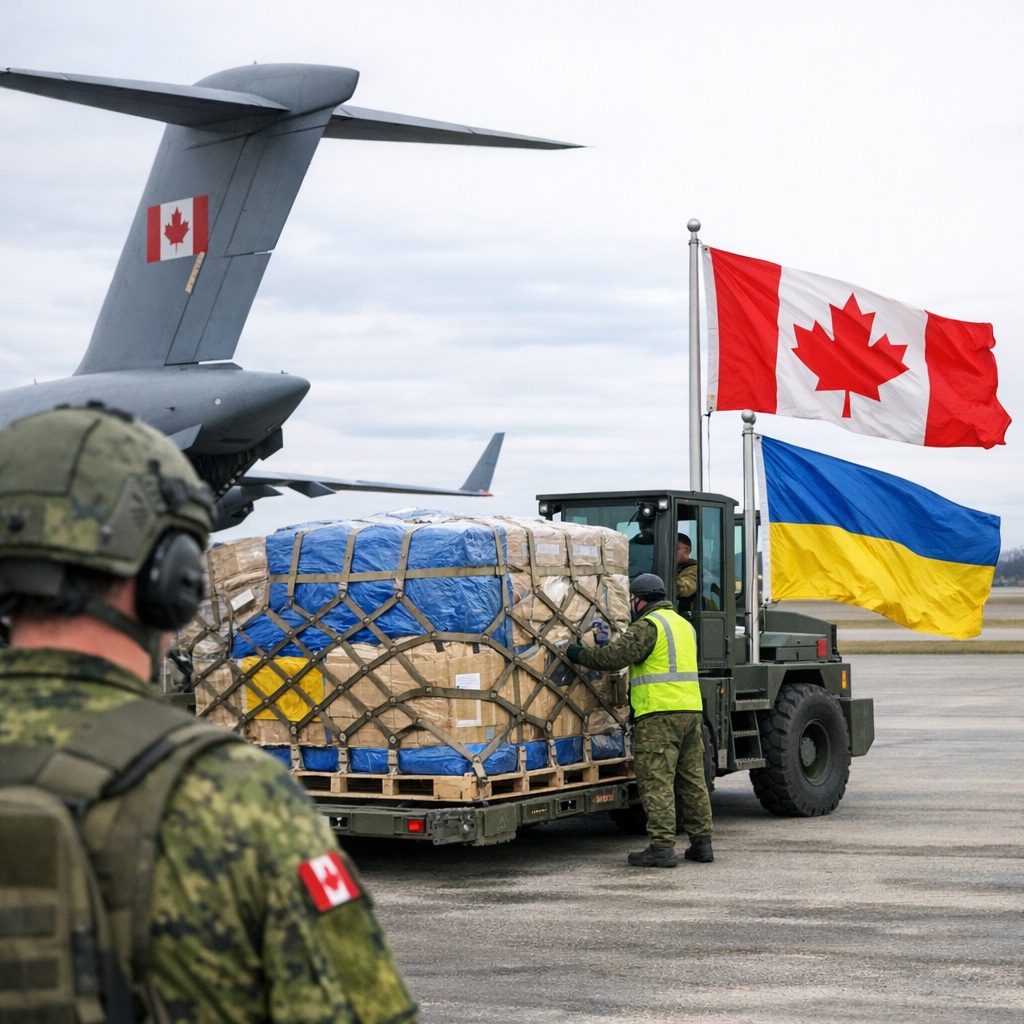 Canada Pledges $2.5 Billion in Economic Aid to Ukraine as War and Diplomacy Press&nbsp;On