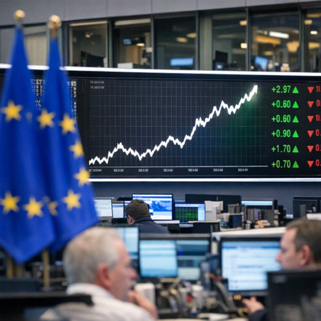 European Shares Set New Records as Investors Return from the&nbsp;Break